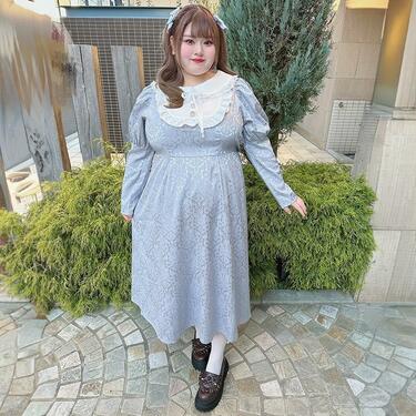 しまむらの「ぽっちゃりさん」向けのワンピースがドレスみたいで可愛