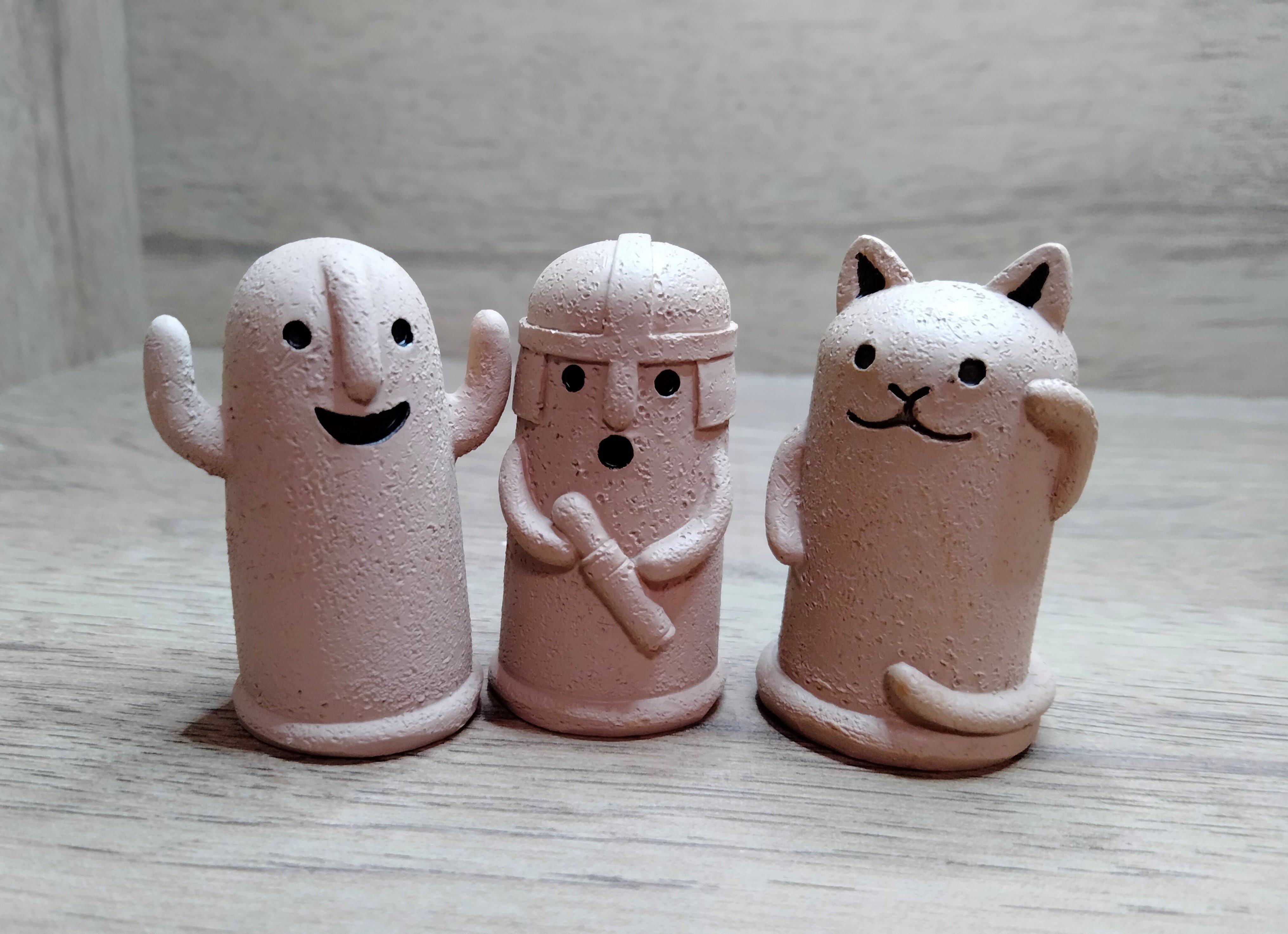 セリアで【和風ハロウィン】を楽しめる！ 「ミニチュアオブジェの埴輪 