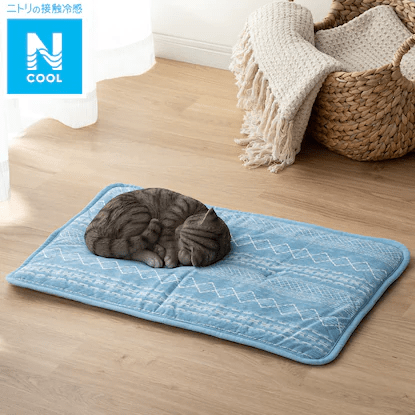 気持ちよさそうに寝てる 声多数 ニトリで売れてる ペット用冷感マット Top3 ニフティニュース