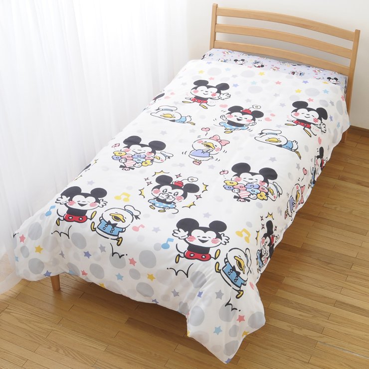 ゆるっとしたミッキーがかわいい しまむらのカナヘイ ディズニー寝具がすごい セットで5000円 ニフティニュース