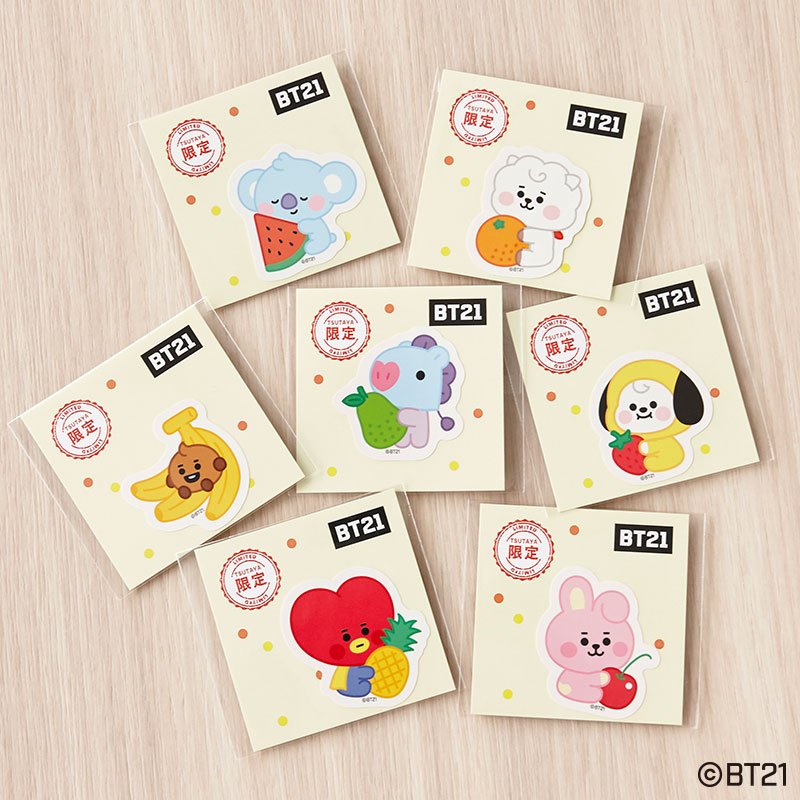 ツタヤ限定】「BT21フルーツモチーフグッズ」可愛すぎるデザインに早速注目｜ニフティニュース