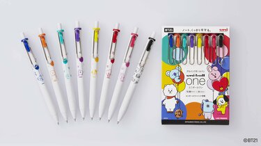 三菱鉛筆 ユニボールワン 限定bt21デザイン にファンを中心に早くも話題 2ページ目 Limo くらしとお金の経済メディア