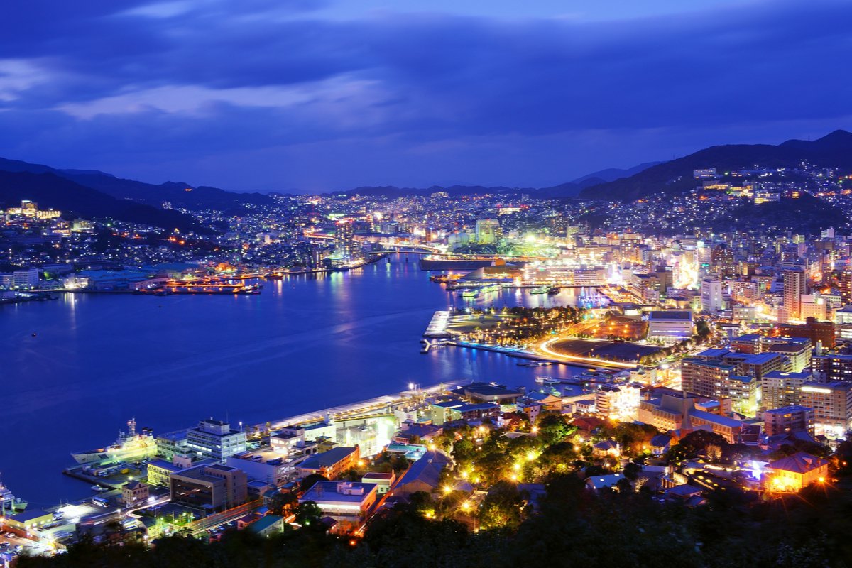 長崎県長崎市の夜景